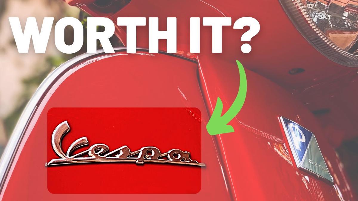 'Video thumbnail for Vespa: Best Brand or Just Overpriced?'