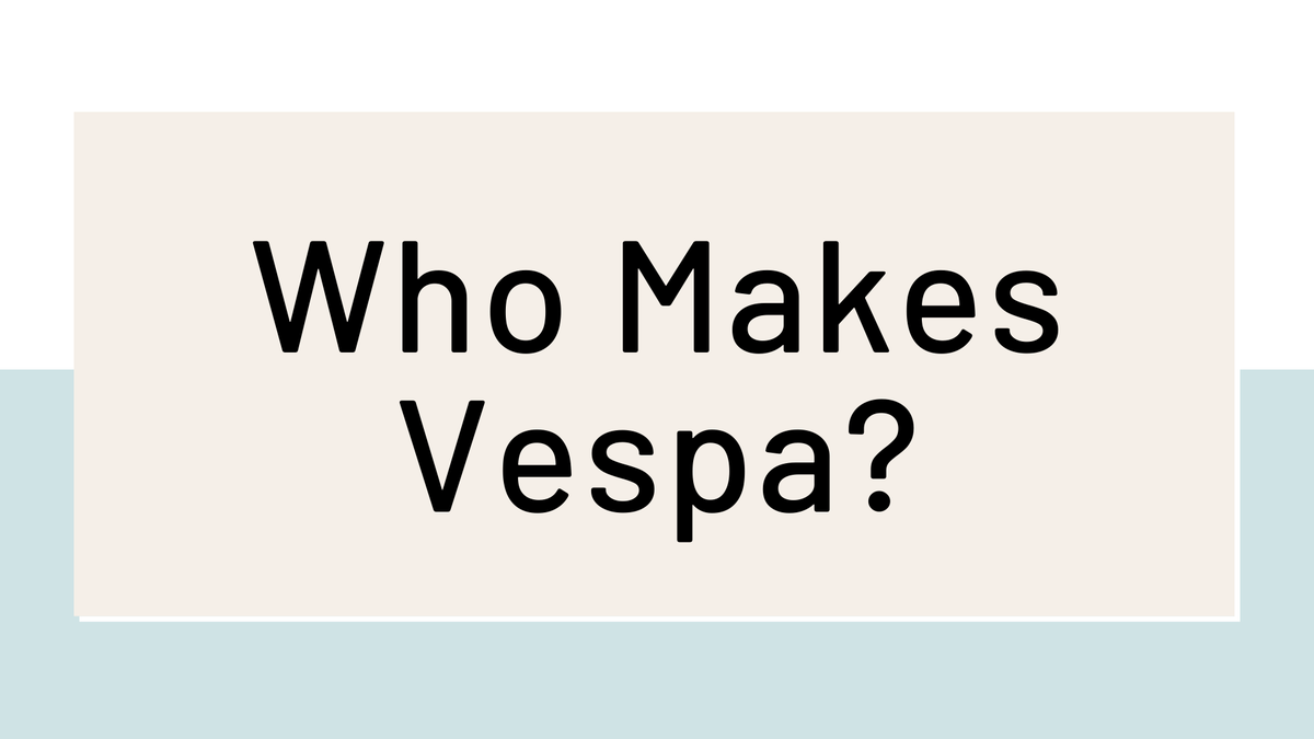 'Video thumbnail for What is a Vespa & who makes them?'